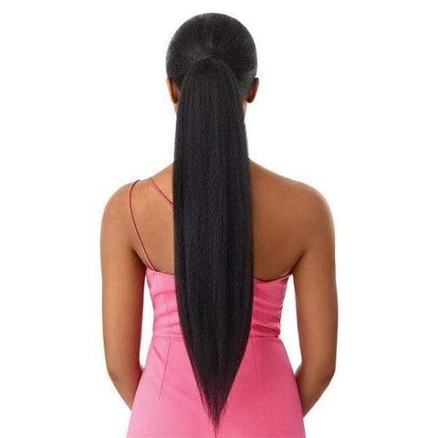 Outre Pretty Quick Synthetic Wrap Ponytail - JUMBO KINKY STRAIGHT 24" - SoGoodBB.com