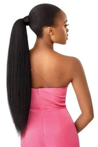 Outre Pretty Quick Synthetic Wrap Ponytail - JUMBO KINKY STRAIGHT 24" - SoGoodBB.com