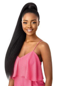 Outre Pretty Quick Synthetic Wrap Ponytail - JUMBO KINKY STRAIGHT 30" - SoGoodBB.com