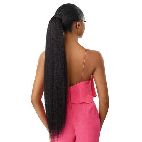 Outre Pretty Quick Synthetic Wrap Ponytail - JUMBO KINKY STRAIGHT 30" - SoGoodBB.com