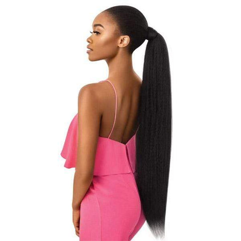 Outre Pretty Quick Synthetic Wrap Ponytail - JUMBO KINKY STRAIGHT 30" - SoGoodBB.com