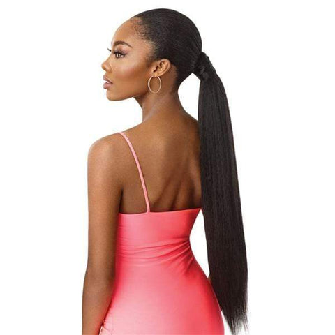 Outre Pretty Quick Synthetic Wrap Ponytail - KINKY STRAIGHT 24" - SoGoodBB.com