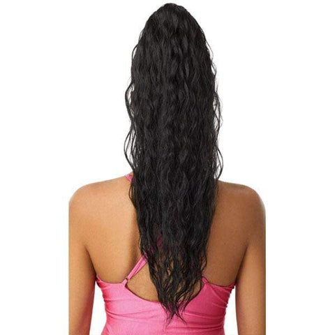 Outre Pretty Quick Synthetic Wrap Ponytail - NATURAL WAVE 24" - SoGoodBB.com