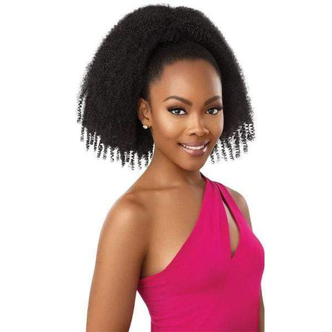 Outre Pretty Quick Synthetic Wrap Ponytail - SPRINGY AFRO - SoGoodBB.com