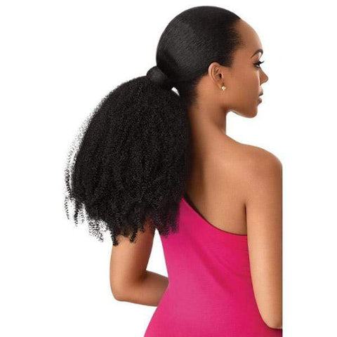 Outre Pretty Quick Synthetic Wrap Ponytail - SPRINGY AFRO - SoGoodBB.com
