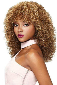 Outre Quick Weave Complete Cap Wig Curly Bang - DANI - SoGoodBB.com