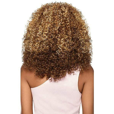 Outre Quick Weave Complete Cap Wig Curly Bang - DANI - SoGoodBB.com