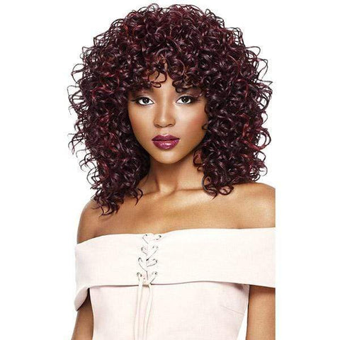 Outre Quick Weave Complete Cap Wig Curly Bang - DAWN - SoGoodBB.com