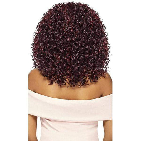 Outre Quick Weave Complete Cap Wig Curly Bang - DAWN - SoGoodBB.com