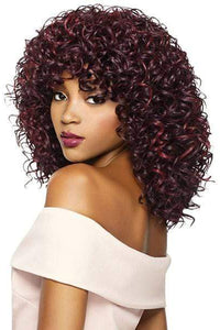 Outre Quick Weave Complete Cap Wig Curly Bang - DAWN - SoGoodBB.com