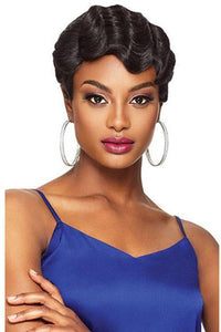 Outre Quick Weave Synthetic Full Cap Extreme Side Part Complete Cap Wig - BETTY - SoGoodBB.com