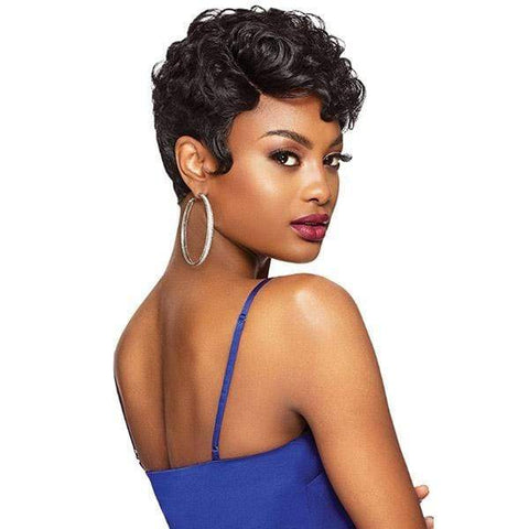 Outre Quick Weave Synthetic Full Cap Extreme Side Part Complete Cap Wig - BETTY - SoGoodBB.com