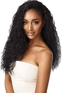 Outre Quick Weave Wet & Wavy Style Synthetic Half Wig - BEACH CURL 24 - SoGoodBB.com