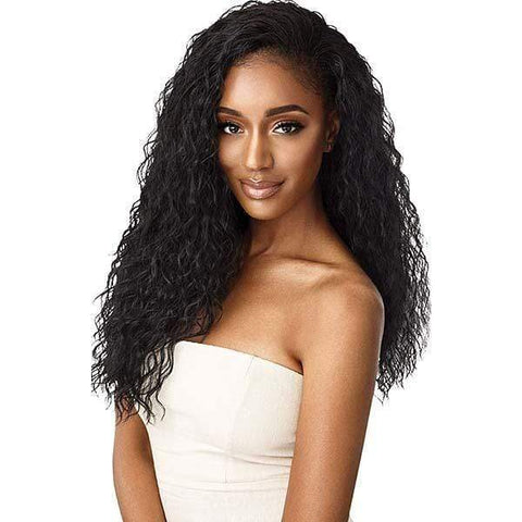 Outre Quick Weave Wet & Wavy Style Synthetic Half Wig - BEACH CURL 24 - SoGoodBB.com