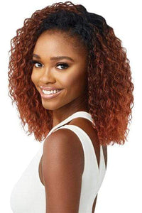 Outre Quick Weave Wet & Wavy Style Synthetic Half Wig - DEEP CURL 14" - SoGoodBB.com
