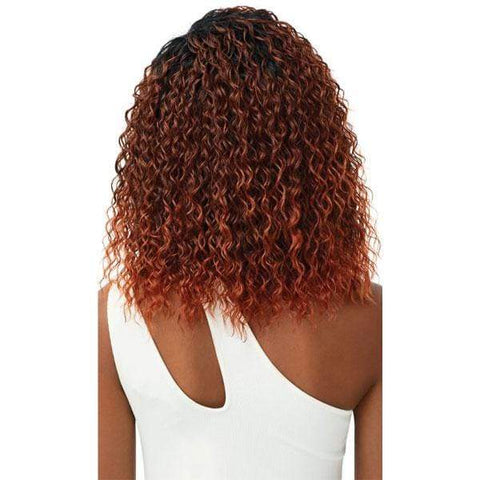 Outre Quick Weave Wet & Wavy Style Synthetic Half Wig - DEEP CURL 14" - SoGoodBB.com