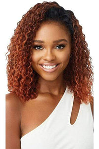 Outre Quick Weave Wet & Wavy Style Synthetic Half Wig - DEEP CURL 14" - SoGoodBB.com