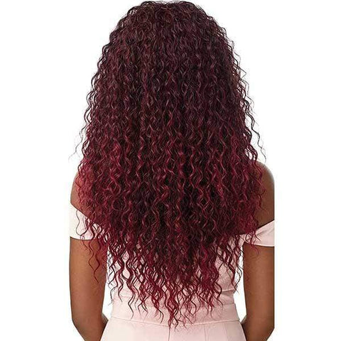 Outre Quick Weave Wet & Wavy Style Synthetic Half Wig - DEEP CURL 24" - SoGoodBB.com