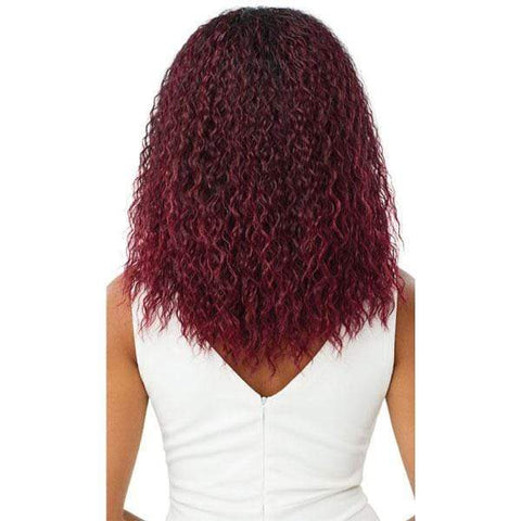 Outre Quick Weave Wet & Wavy Style Synthetic Half Wig - SPANISH CURL 16" - Unbeatable - SoGoodBB.com