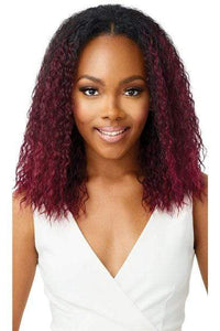 Outre Quick Weave Wet & Wavy Style Synthetic Half Wig - SPANISH CURL 16" - Unbeatable - SoGoodBB.com