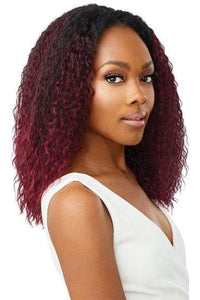 Outre Quick Weave Wet & Wavy Style Synthetic Half Wig - SPANISH CURL 16" - Unbeatable - SoGoodBB.com