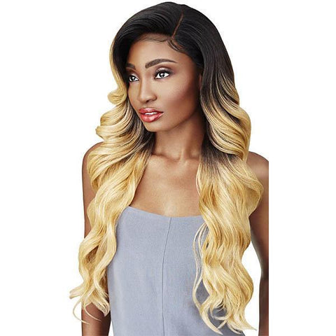 Outre Swiss U Vixen Double U Synthetic Hair Lace Front Wig - KRISTIA - SoGoodBB.com
