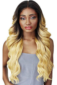Outre Swiss U Vixen Double U Synthetic Hair Lace Front Wig - KRISTIA - SoGoodBB.com