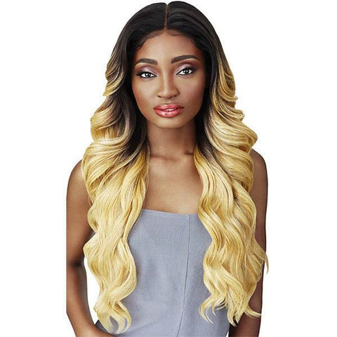 Outre Swiss U Vixen Double U Synthetic Hair Lace Front Wig - KRISTIA - SoGoodBB.com