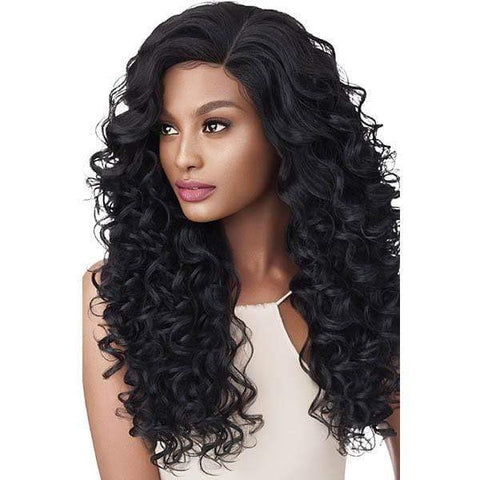 Outre Swiss U Vixen Double U Synthetic Hair Lace Front Wig - RYLEE - SoGoodBB.com
