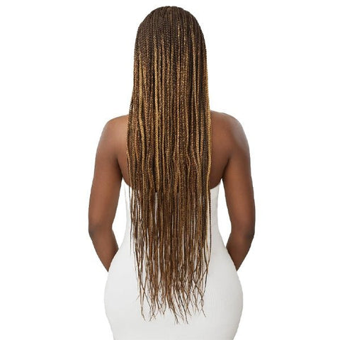 Outre Synthetic 100% Fully Hand-tied Whole Lace Wig - KNOTLESS BOX BRAIDS 36" - SoGoodBB.com