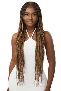 Outre Synthetic 100% Fully Hand-tied Whole Lace Wig - KNOTLESS BOX BRAIDS 36" - SoGoodBB.com