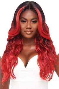 Outre Synthetic 5" Deep L-Part Swiss Lace Front Wig - ANASTASIA - SoGoodBB.com