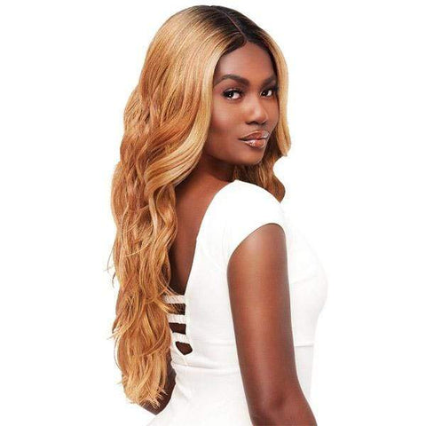 Outre Synthetic 5" Deep L-Part Swiss Lace Front Wig - ANASTASIA - SoGoodBB.com