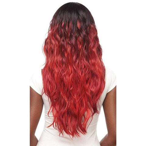 Outre Synthetic 5" Deep L-Part Swiss Lace Front Wig - ANASTASIA - SoGoodBB.com