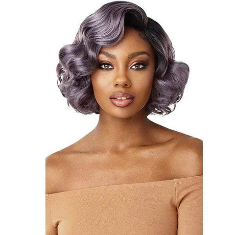 Outre Synthetic 5" Deep L-Part Swiss Lace Front Wig - AVERY - SoGoodBB.com