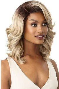 Outre Synthetic 5" Deep L-Part Swiss Lace Front Wig - BRANDI - SoGoodBB.com