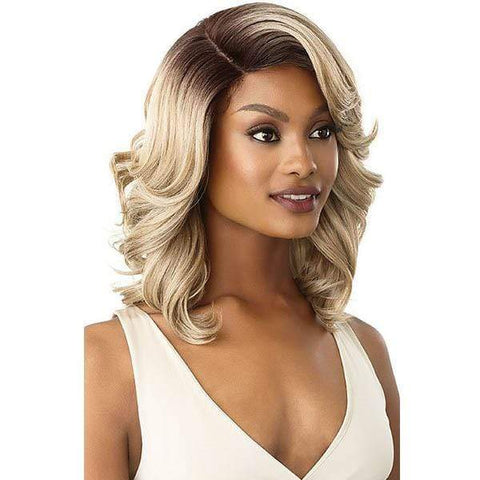 Outre Synthetic 5" Deep L-Part Swiss Lace Front Wig - BRANDI - SoGoodBB.com