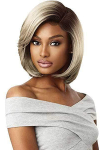 Outre Synthetic 5" Deep L-Part Swiss Lace Front Wig - DAKOTA - SoGoodBB.com