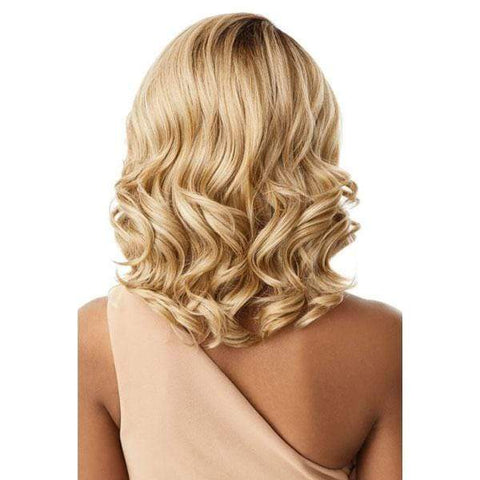 Outre Synthetic 5" Deep L-Part Swiss Lace Front Wig - DAVITA - SoGoodBB.com