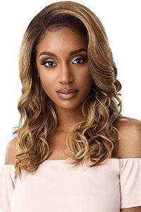 Outre Synthetic 5" Deep L-Part Swiss Lace Front Wig - GILLIAN - SoGoodBB.com