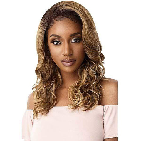 Outre Synthetic 5" Deep L-Part Swiss Lace Front Wig - GILLIAN - SoGoodBB.com