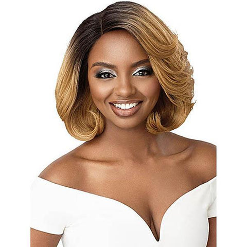 Outre Synthetic 5" Deep L-Part Swiss Lace Front Wig - GWEN - SoGoodBB.com