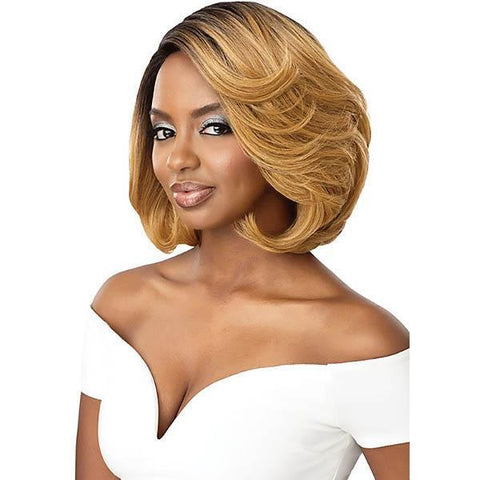 Outre Synthetic 5" Deep L-Part Swiss Lace Front Wig - GWEN - SoGoodBB.com