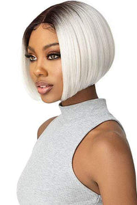 Outre Synthetic 5" Deep L-Part Swiss Lace Front Wig - HAVEN - SoGoodBB.com