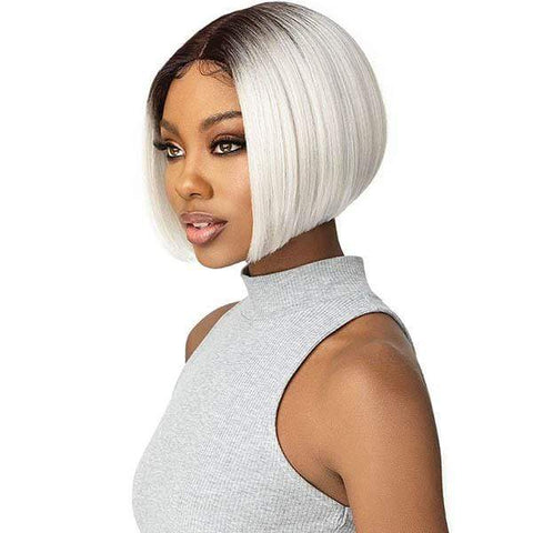 Outre Synthetic 5" Deep L-Part Swiss Lace Front Wig - HAVEN - SoGoodBB.com