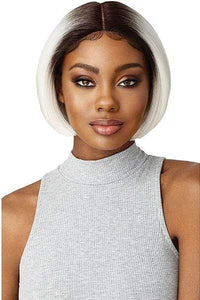 Outre Synthetic 5" Deep L-Part Swiss Lace Front Wig - HAVEN - SoGoodBB.com