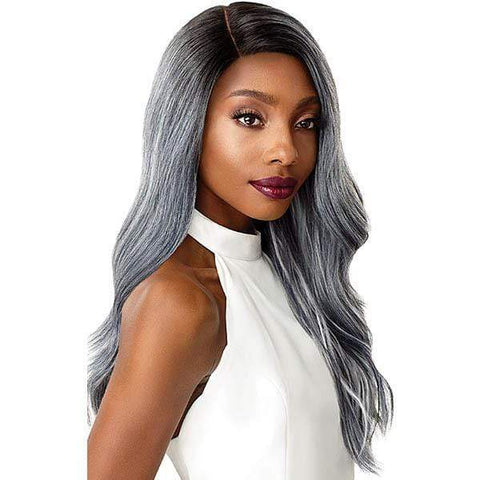 Outre Synthetic 5" Deep L-Part Swiss Lace Front Wig - KELIS - SoGoodBB.com