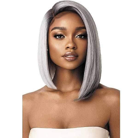 Outre Synthetic 5" Deep L-Part Swiss Lace Front Wig - LENI - SoGoodBB.com