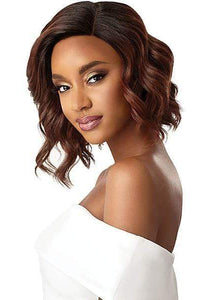 Outre Synthetic 5" Deep L-Part Swiss Lace Front Wig - TINASHE - Clearance - SoGoodBB.com