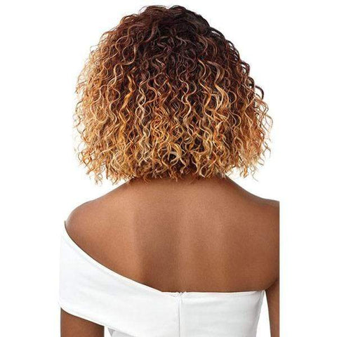 Outre Synthetic 5" Deep L-Part Swiss Wet & Wavy Lace Front Wig - JULISA - SoGoodBB.com